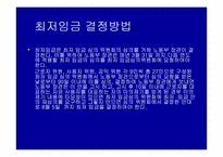 [노사관계론] 최저임금제에 대해서-8