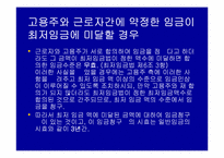 [노사관계론] 최저임금제에 대해서-16