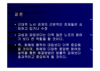 [노사관리론] 21세기를 향한 노조와 노사관계-9