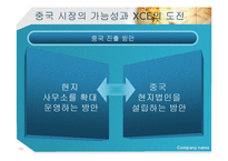 [국제경영론] IT솔루션 업체의 해외진출(XCE의 중국진출 사례)-15