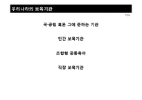 돌봄노동의 사회화-우리나라와 외국의 보육정책-10