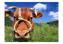 [생산관리] 대구축산농협의 공급사슬관리-1