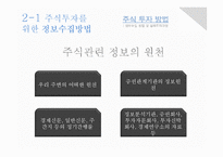 [재무관리] 주식투자 방법(정보수집 방법 및 실제투자과정)-6
