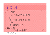 [청소년복지] 리틀맘의 인권-2