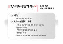 [한국행정론] 근현대사(민주주의의 진전과 남북의 화해)-6