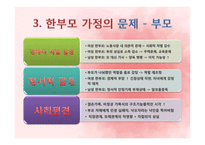 [아동복지론] 한부모 가정-8