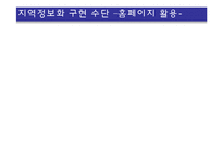 [정보체계론] 지역정보화(제주도 상예마을을 중심으로)-8