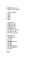 가창중심교육지도, 철학교육지도, 창의적사고교육지도, 진로교육지도, 공동체교육지도 분석-3