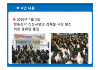 [노사관계론] MBC의 노사관계-13
