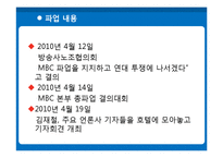 [노사관계론] MBC의 노사관계-16