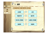 [현대문학사] 한국문학통사 근대 문학의 기점-13