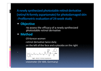 [화장품화학] 아티에이징(Retinol & Retinoic acid)(영문)-3