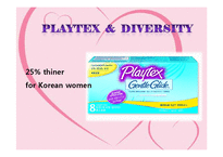 [경영학원론] 플레이텍스(playtex) 기업분석 및 마케팅 전략(영문)-6