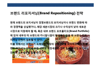 라면 브랜드 브랜드 리포지셔닝(Brand Repositioning) 전략-5