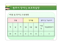 [장애인복지론] 장애인과 취업-7
