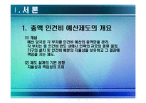 [인사행정론] 총액 인건비 예산제도-3