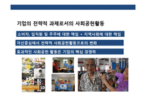 기업의 사회공헌 전략(CSR)이해 초일류기업 CSR 사례 분석-5