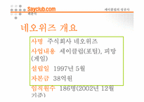 [인터넷비즈니스] 네오위즈 성공사례 -세이클럽을 중심으로-3