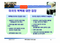 [북한핵문제] 1, 2 차 북핵위기와 북미 및 한중일러의 입장-14