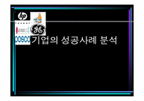 [경영학] 기업의 성공사례분석-1