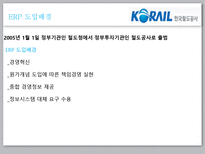[이비지니스] 한국철도공사 ERP 성공사례-5
