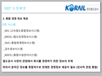 [이비지니스] 한국철도공사 ERP 성공사례-9