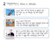 [미국정치 경제론] 미국의 낙태문제와 헌법 및 한국의 현황-5