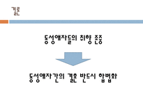 동성애 결혼 합법화에 대한 논란(찬성입장)-19