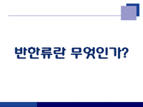 반(反)한류에 대한 사고와 학습전략-5
