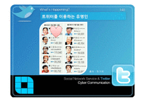 SNS(소셜네트워크 서비스)와 트위터(twitter) 분석및 활용사례-19