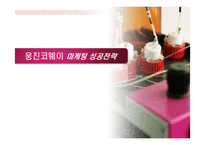 [경영학] 웅진코웨이 마케팅 성공전략-1
