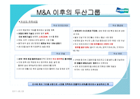 [경영전략] 두산그룹의 M&A를 통한 성장전략-12