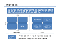 [소비자행동분석] HITE 마케팅전략의 문제점과 해결전략-5