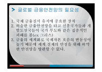 [위험관리] 글로벌 금융 안전망(G20 의 새로운 의제)-8