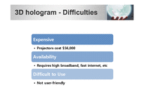 [MIS] IT기술개발-3D Holographic Technology(영문)-11