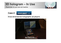 [MIS] IT기술개발-3D Holographic Technology(영문)-13