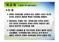 [인사행정론] 공직분류제도-13