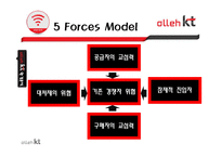 [조직설계] 올레KT SWOT, 5Forces 분석-13