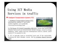 [기술경제학] ICT in Provision of media services in traffic(영문)-8