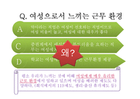 [현대사회 여성] 30대 직장인 여성의 삶-결혼과 직장-12