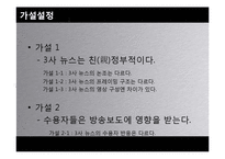[신문방송학] KBS, MBC, SBS 방송3사 뉴스보도 비교분석-4대강 사업 & G20-7