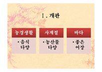[민속학] 한국의 식생활과 향토음식-3