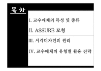 [교육공학] 교수매체의 선정 및 활용-2