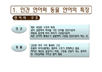 [언어교육] 동물의 언어와 언어의 기원-8