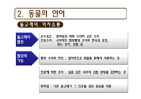 [언어교육] 동물의 언어와 언어의 기원-12