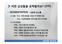 아모레 퍼시픽 20대 초반 남성 마케팅 전략-16