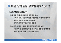 아모레 퍼시픽 20대 초반 남성 마케팅 전략-17