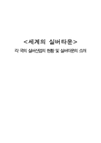 각 국의 실버산업의 현황 및 실버타운의 소개-1