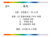 GS 의 문화마케팅 전략-2