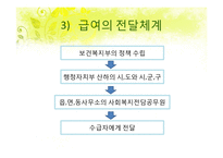 국민기초생활보장법의 개요, 길버트와 스펙트의 분석틀을 이용한 내용분석, 문제점 및 개선방안-12